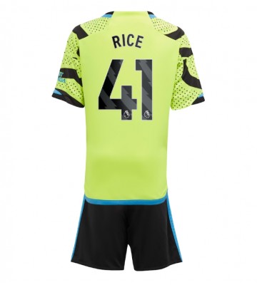 Arsenal Declan Rice #41 Replica Away Stadium Kit for Kids 2023-24 Short Sleeve (+ pants)